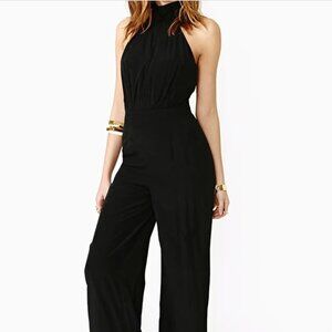 Black Halterneck Pant Suit